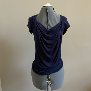 Cowl neck t-shirt